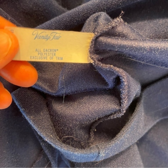 vintage velvet granny robe grandma nightgown grandma core grandmacore lace - Picture 11 of 12